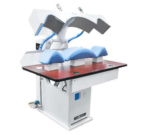 Collar at Sleeve press